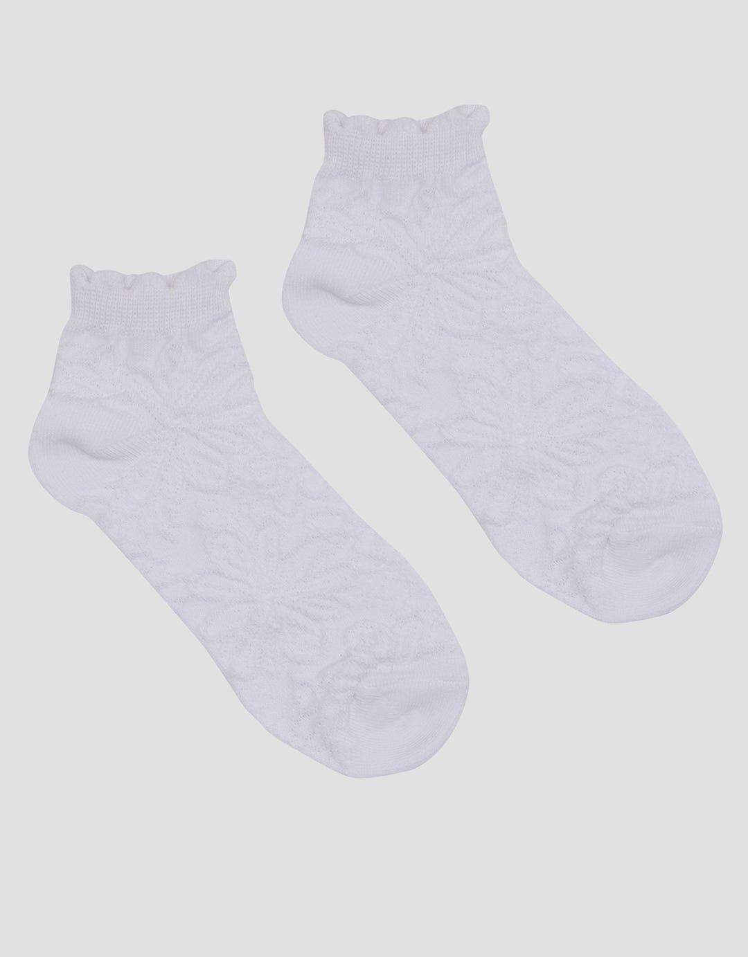 Kidz Too Textured Big Flower Kaos Kaki Anak