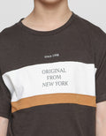 Nevada Cotton Bamboo Cns New York Boys Short Sleeve T-Shirt