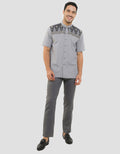Al Mustika Dark Shadow Baju Koko Pria