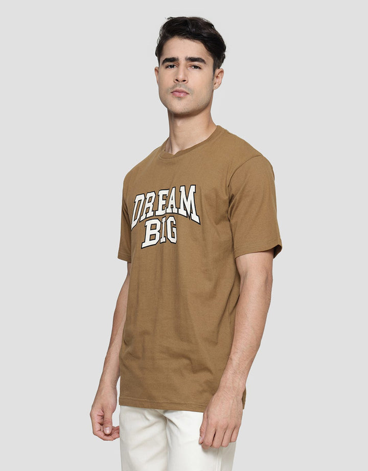 Nevada Print Wording Varsity Style With Flocking Men's Short Sleeve T-Shirt