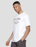 Nevada Wording Varsity Kaos Casual Pria