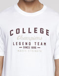 Nevada Wording Varsity Kaos Casual Pria