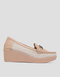 Laviona Pattern Wedges Women