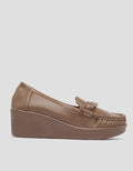 Women's Laviola Mocassin Stitching Wedges