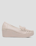 Women's Laviola Mocassin Stitching Wedges