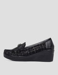 Laviona Pattern Wedges Women