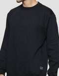Nevada With Woven Label Fleece Sweater Pria