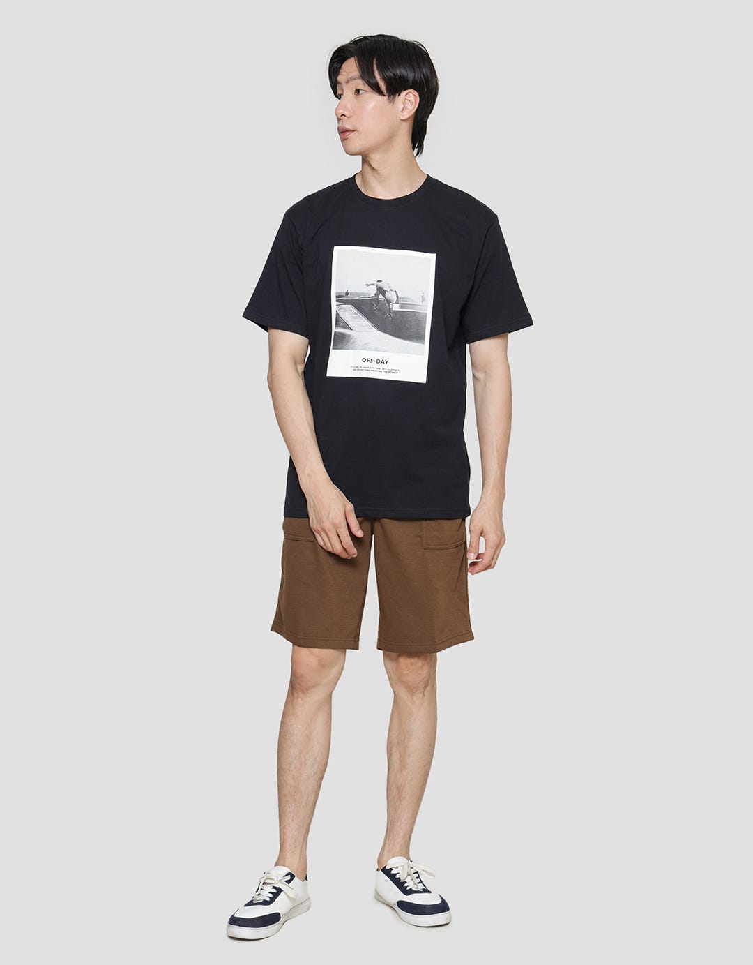 Nevada Off Day Photoprint Kaos Pria