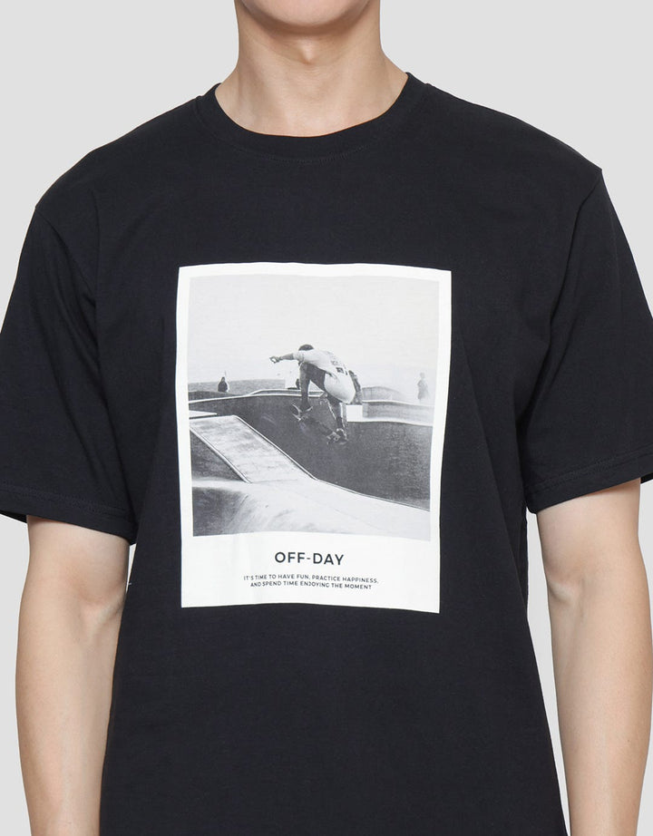 Nevada Off Day Photoprint Kaos Pria