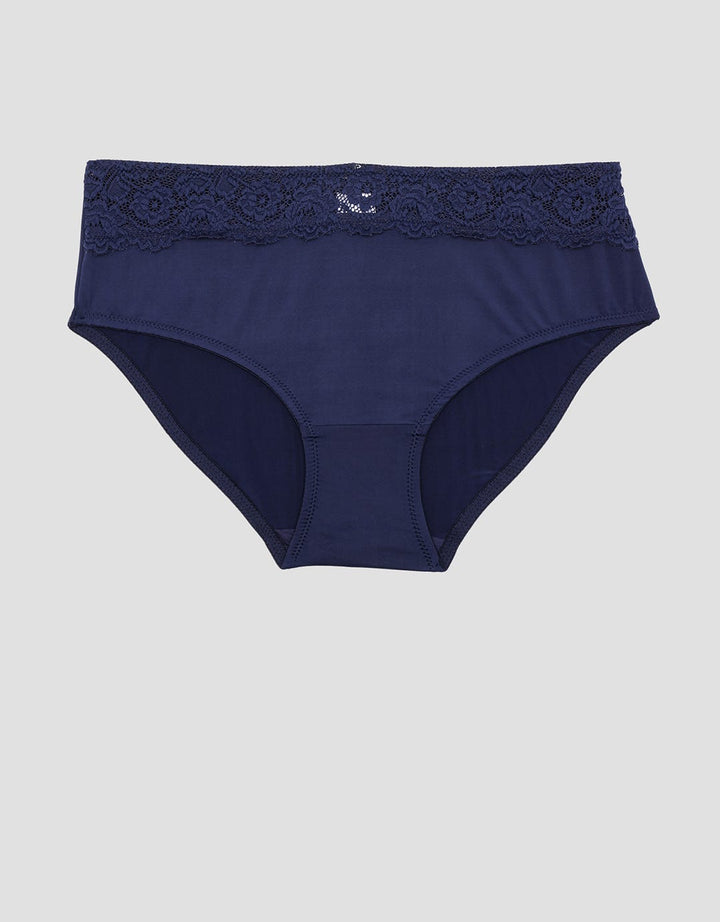 St. Yves Lace On Waist Women's Midi Panties