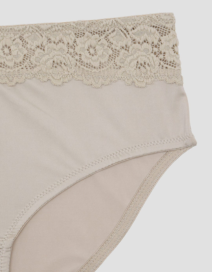 St. Yves Lace On Waist Women's Midi Panties
