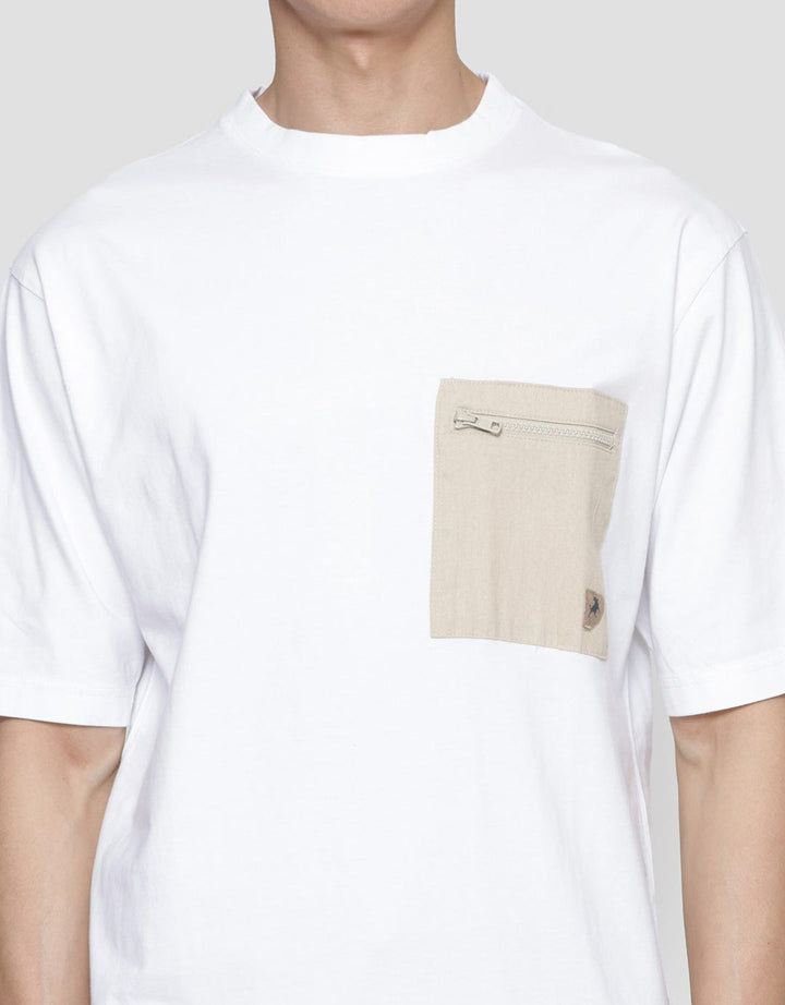 Lois Basic Pocket Up Kaos Casual Pria