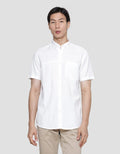 Lois Plain Up Collar Kemeja Pria
