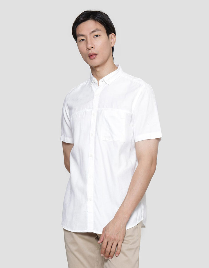 Lois Plain Up Collar Men's Shirt