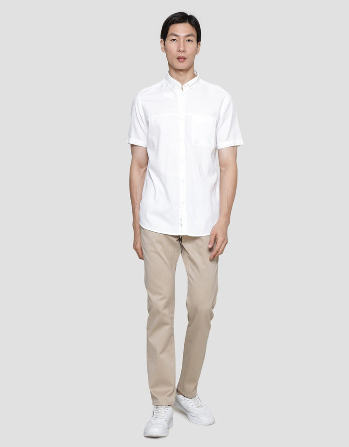 Lois Plain Up Collar Men's Shirt