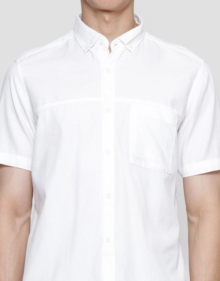 Lois Plain Up Collar Men's Shirt