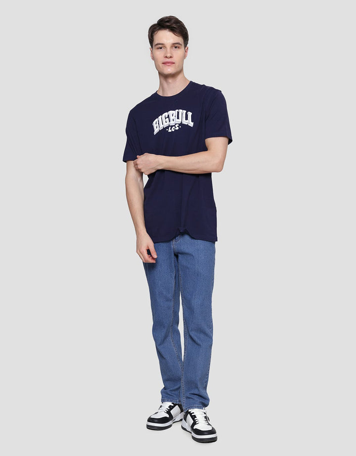 Lois Logo Basic Casual Kaos Pria