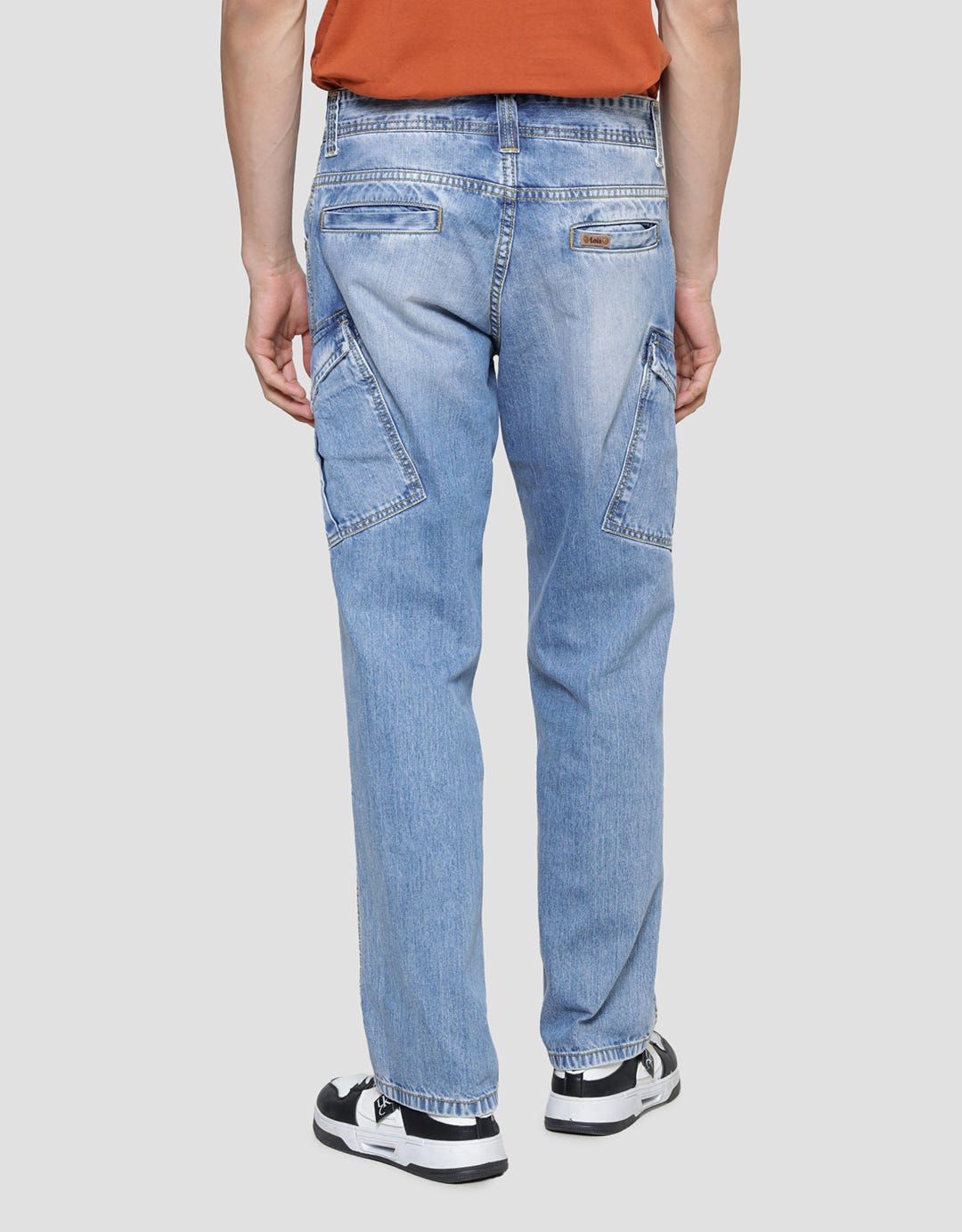 Lois CRG090 Men's Cargo Jeans