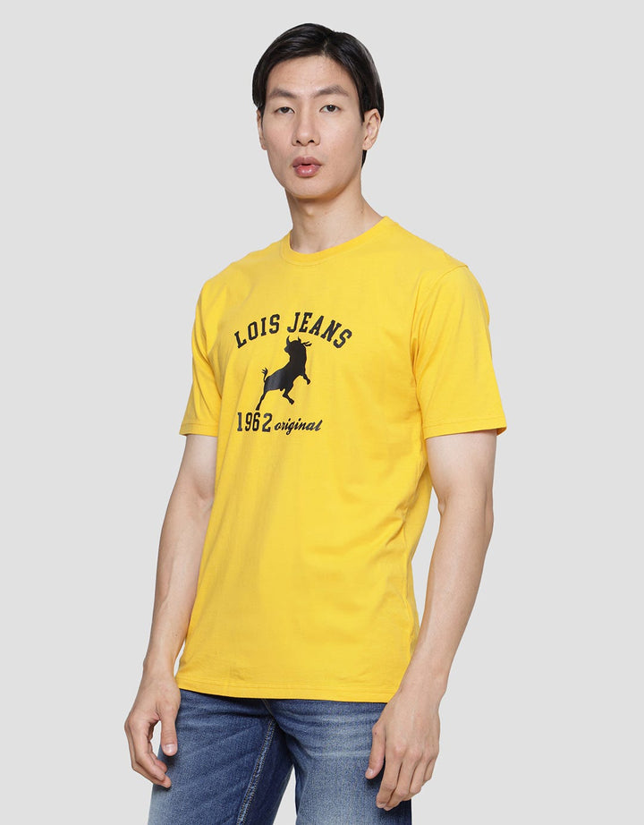 Lois Jeans Basic Logo Print Men's T-Shirt