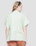 Lois Girl Blouse Katun Lengan Pendek Wanita