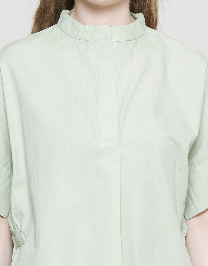 Lois Girl Women's Short Sleeve Cotton Blouse