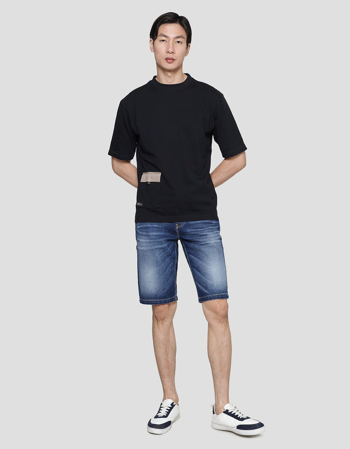 Lois Basic Pocket Kaos Casual Pria