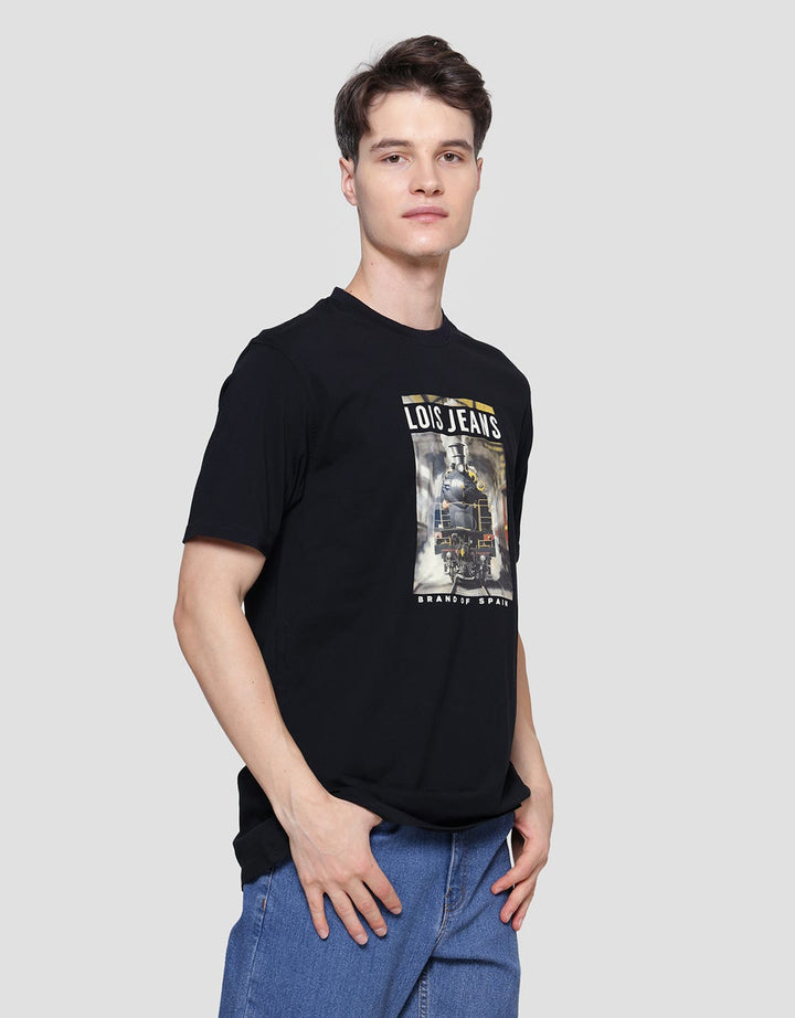 Lois Train Photoprint Kaos Pria
