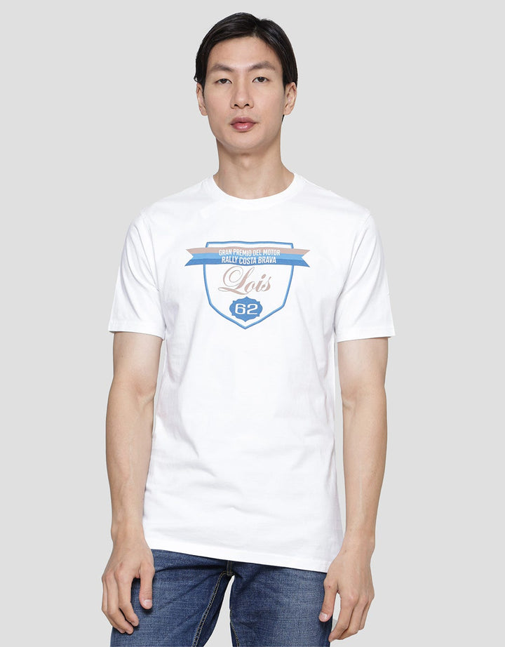 Lois Basic Logo Graphic Kaos Pria