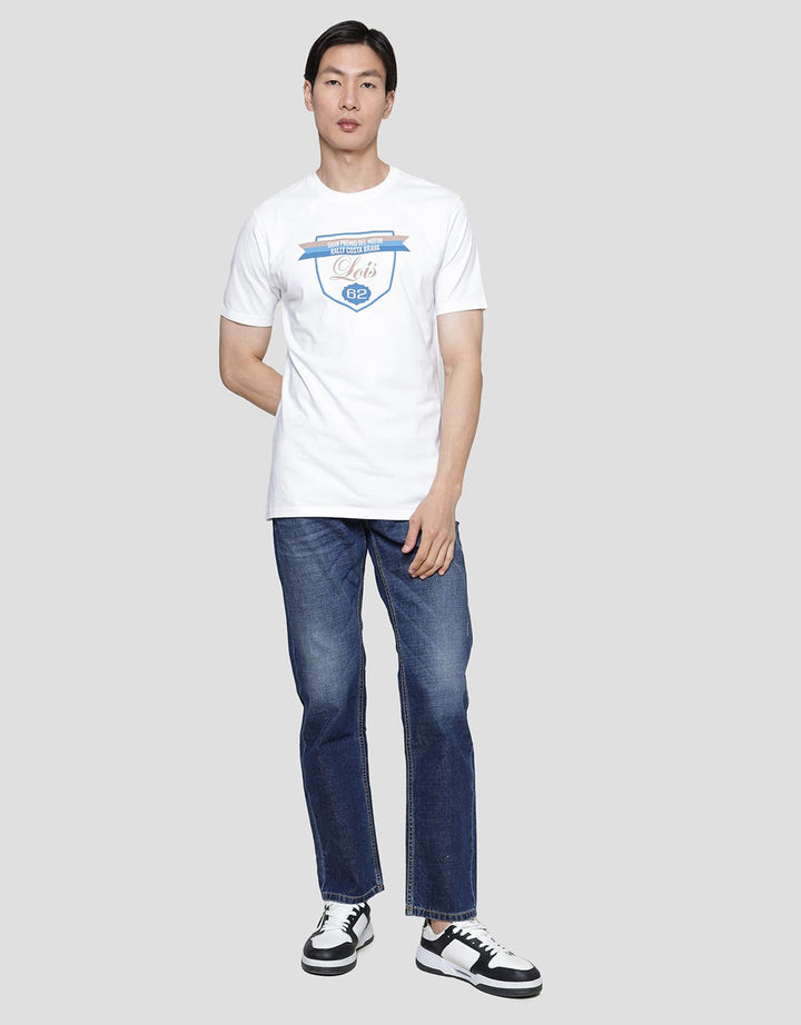 Lois Basic Logo Graphic Kaos Pria