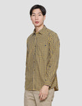 Lois Casual Kemeja Lengan Panjang Pria