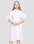 Lois Girl Lace Katun Dress Wanita