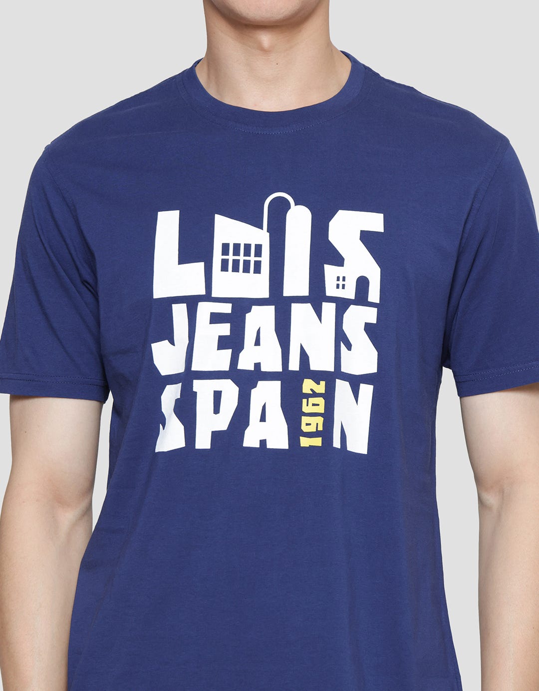 Lois Spain 1962 Kaos Lengan Pendek Pria