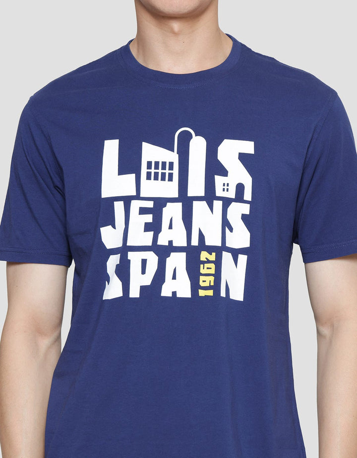 Lois Spain 1962 Kaos Lengan Pendek Pria