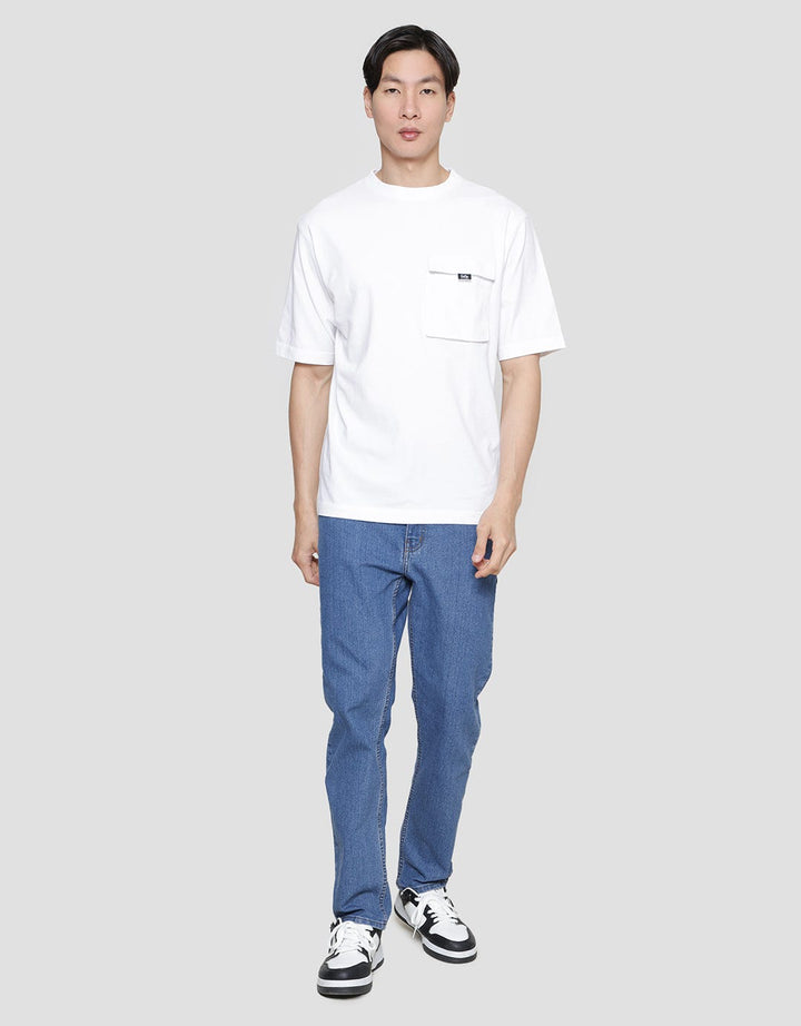 Lois Pocket Plain Kaos Casual Pria