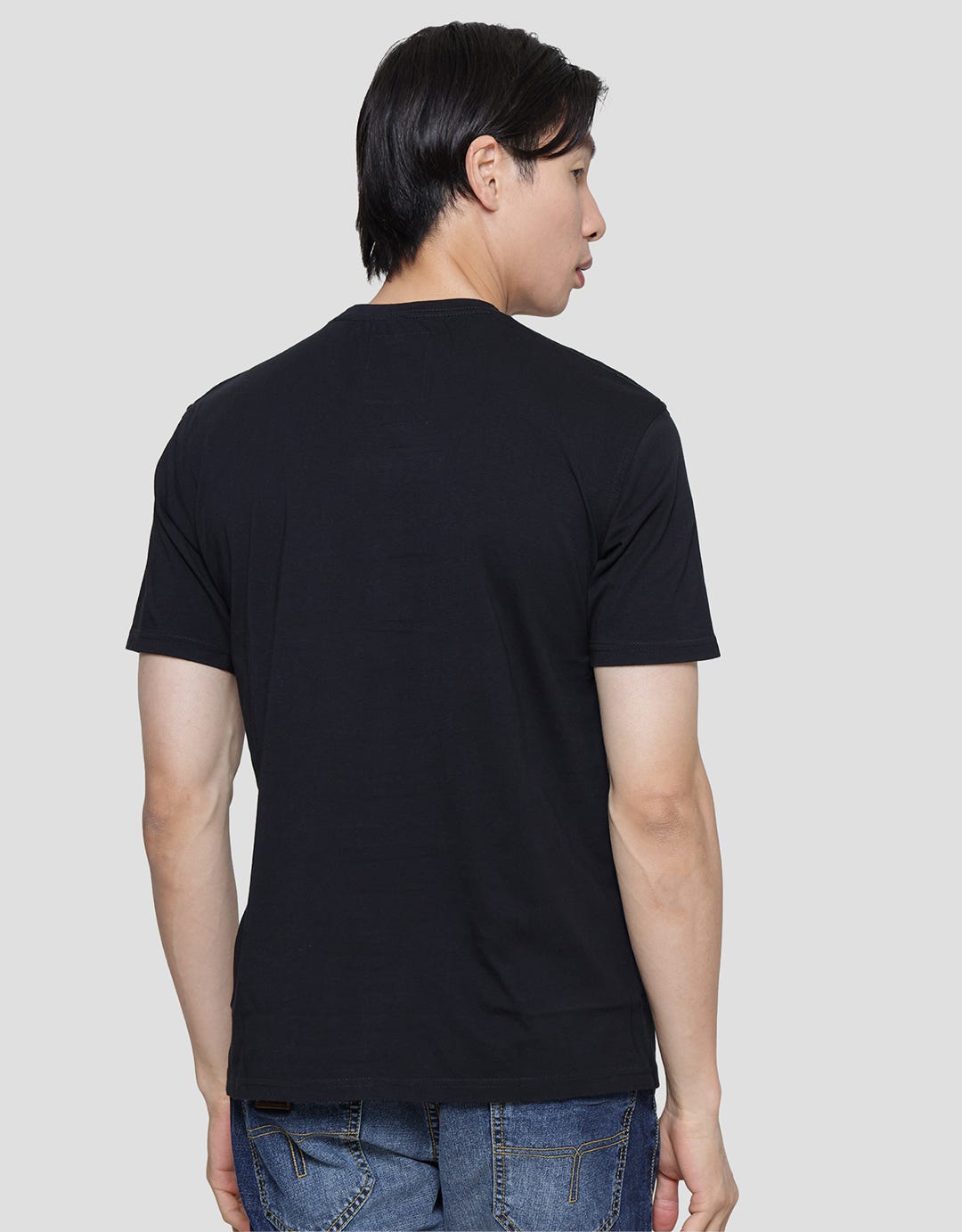 Lois Logo Graphic Print Kaos Pria