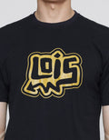 Lois Logo Graphic Print Kaos Pria