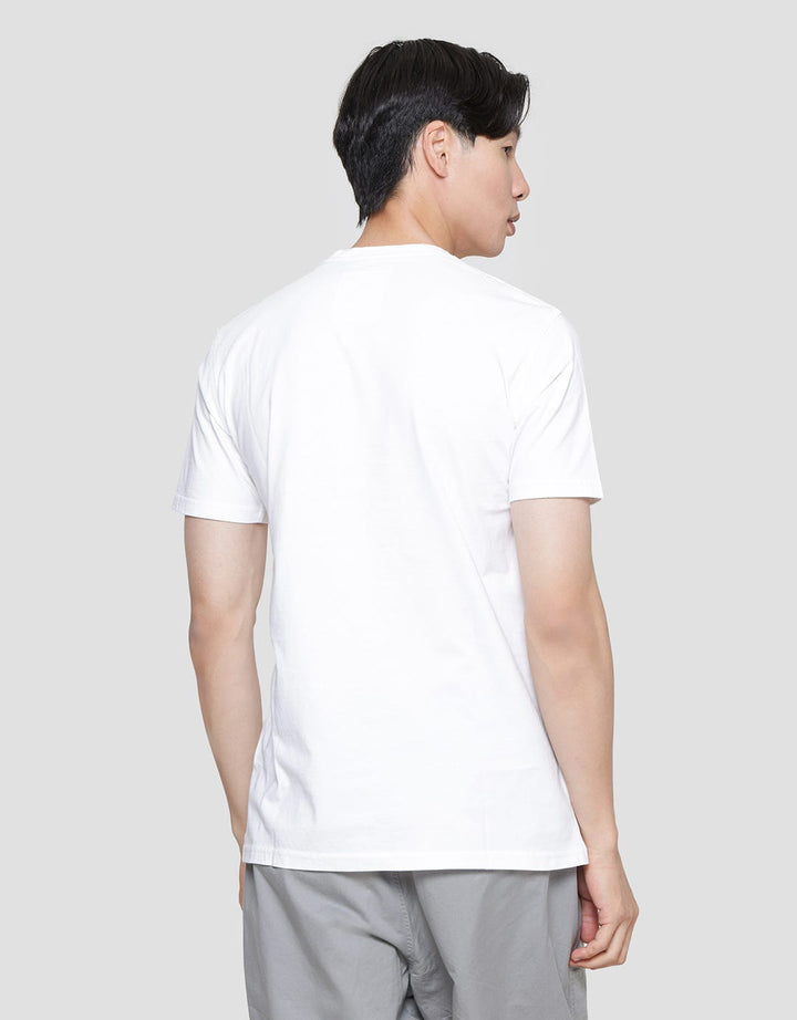 Lois Plane Print Kaos Lengan Pendek Pria