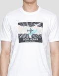 Lois Plane Print Men's Short Sleeve T-Shirt
