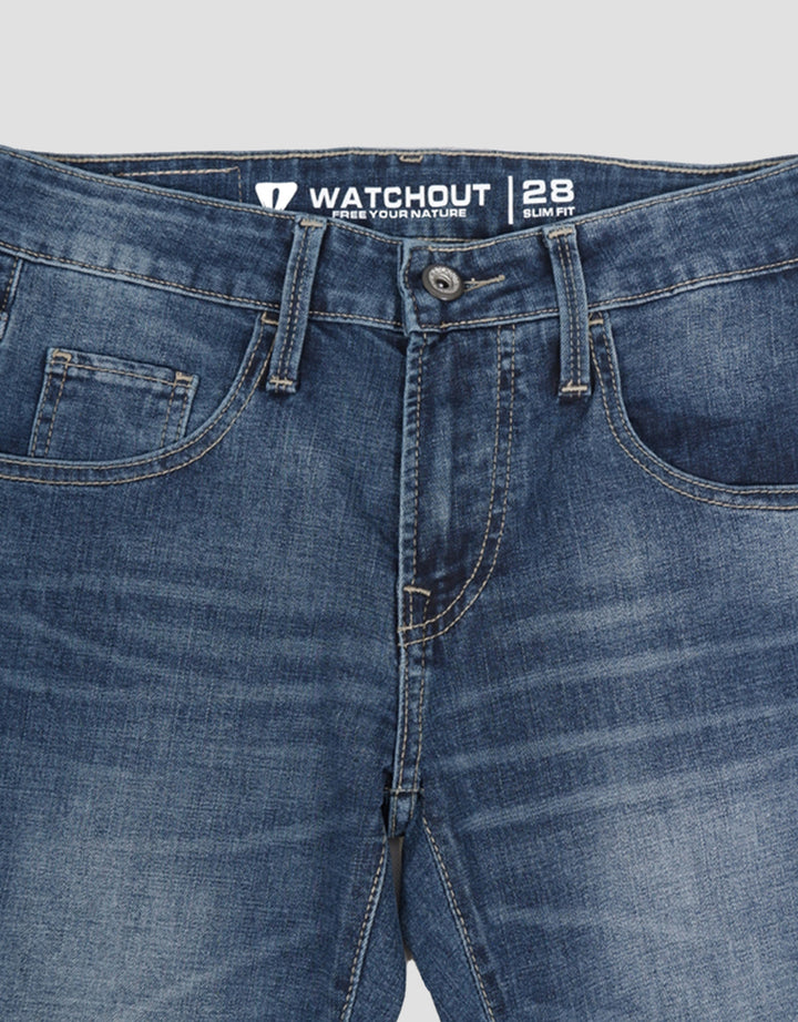 Watchout Jeans JP812268834 Hudson Slim Fit Celana Jeans Pria