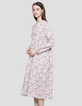 Triset Ladies Flower Print Dress Wanita
