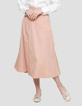 Triset Plain Look Rok Wanita
