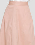 Triset Plain Look Rok Wanita