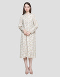 Triset Ladies Flower Look Dress Wanita