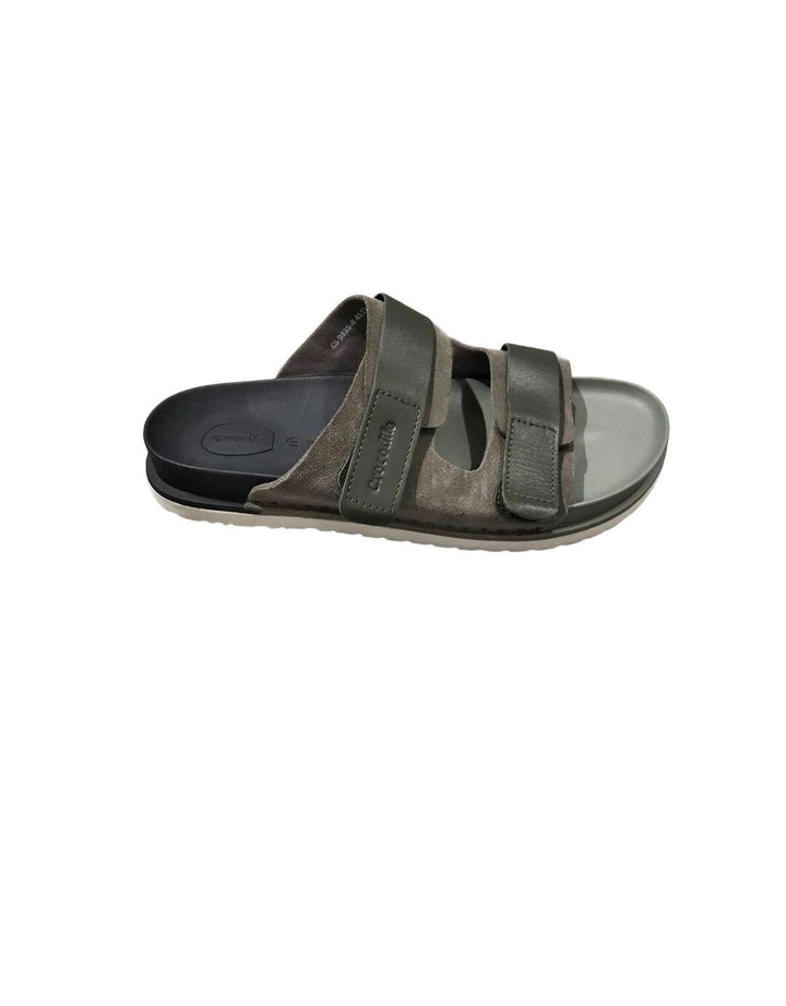 Crocodile Nyaman Slip On Hijau Alas Kaki Polos Pria