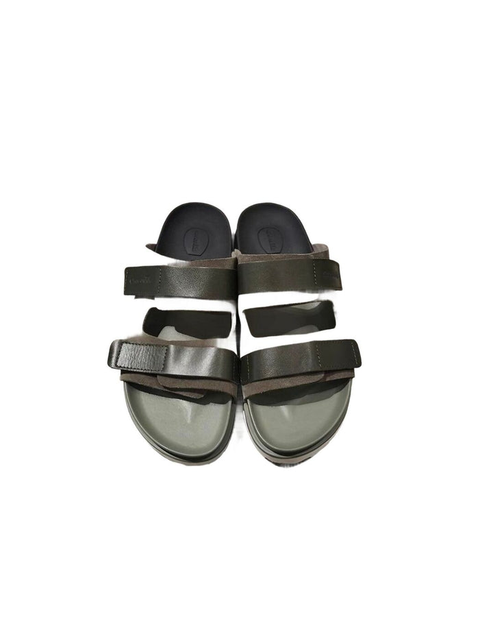 Crocodile Nyaman Slip On Hijau Alas Kaki Polos Pria