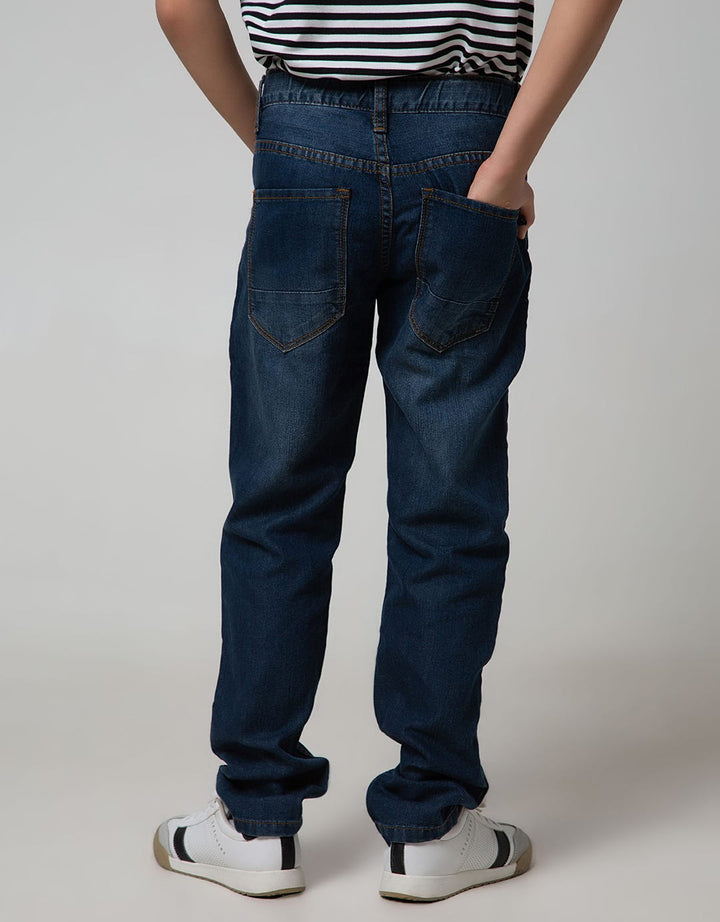 Nevada Kids Celana Panjang Slim Medium Denim