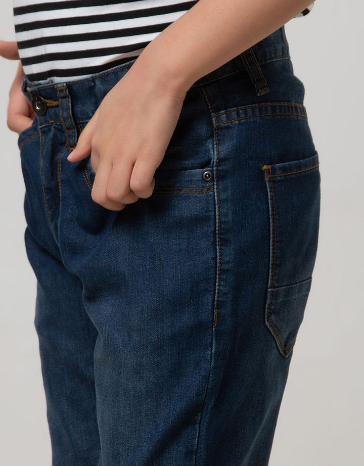 Nevada Kids Celana Panjang Slim Medium Denim