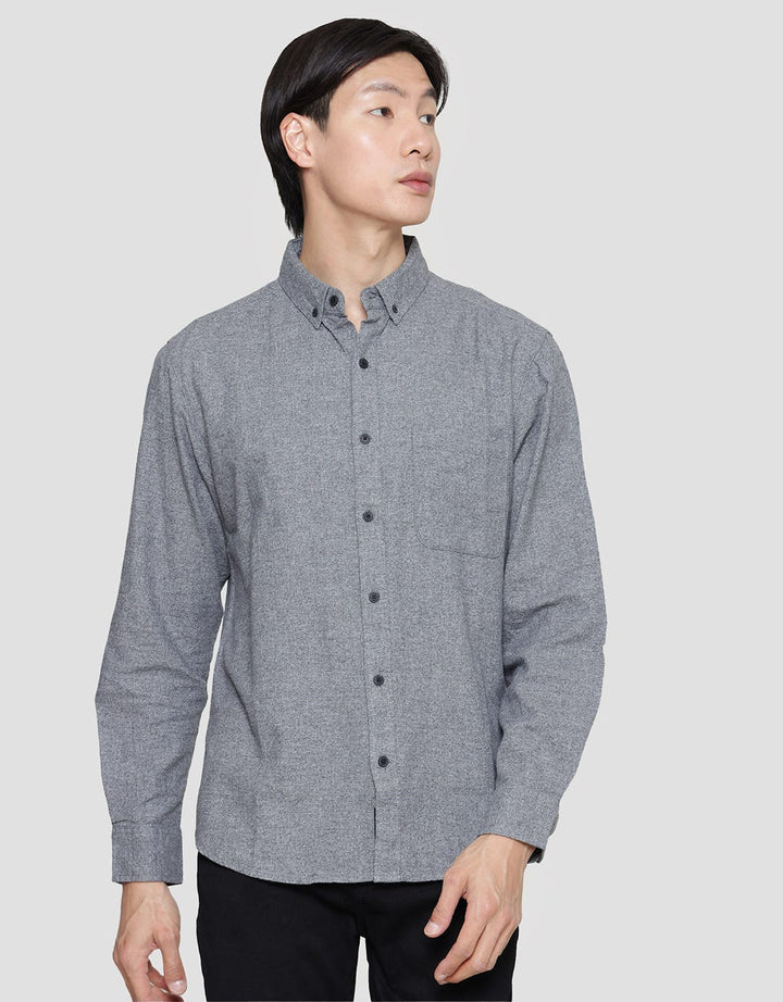 Triple Kemeja Flanel Texture Pria
