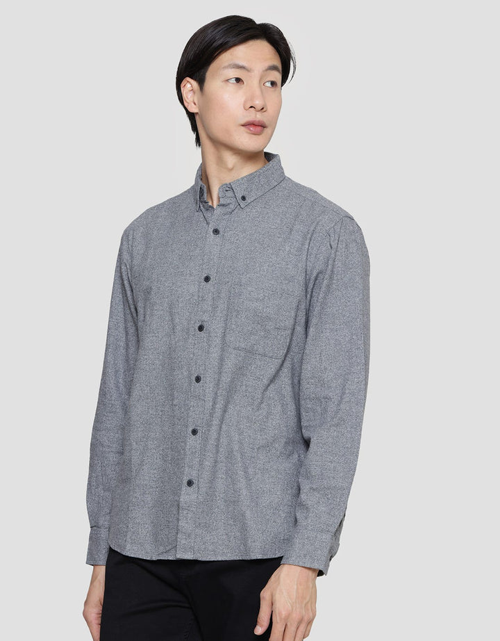 Triple Kemeja Flanel Texture Pria
