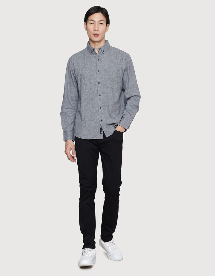 Triple Kemeja Flanel Texture Pria